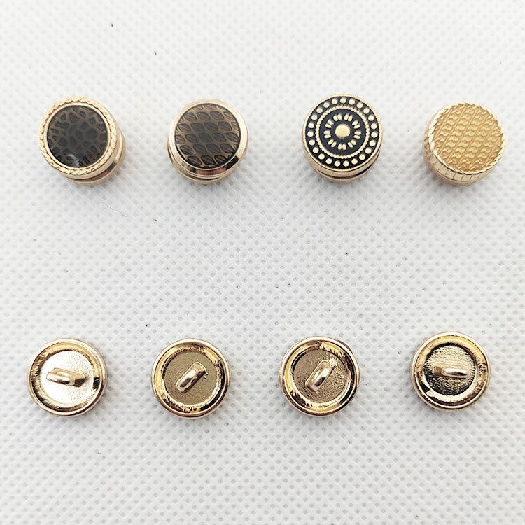 Rhinestone Buttons Flower Drop Crystal Pearl Cover Button For Clothing Or Shoes Button