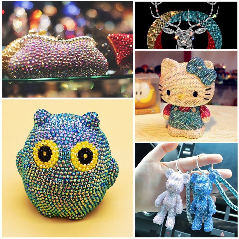 2mm 3mm 4mm 5mm Non Hot Fix Flat Back Crystal Stones Resin Stone Strass Flatback Resin Rhinestone For DIY Decoration