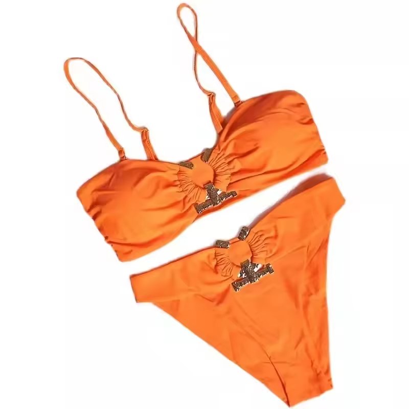 Custom Size Low Price Metal Bikini Connector Buckles Alloy Bikini Swimwear Plated Technics Designer Swimwear Buckles