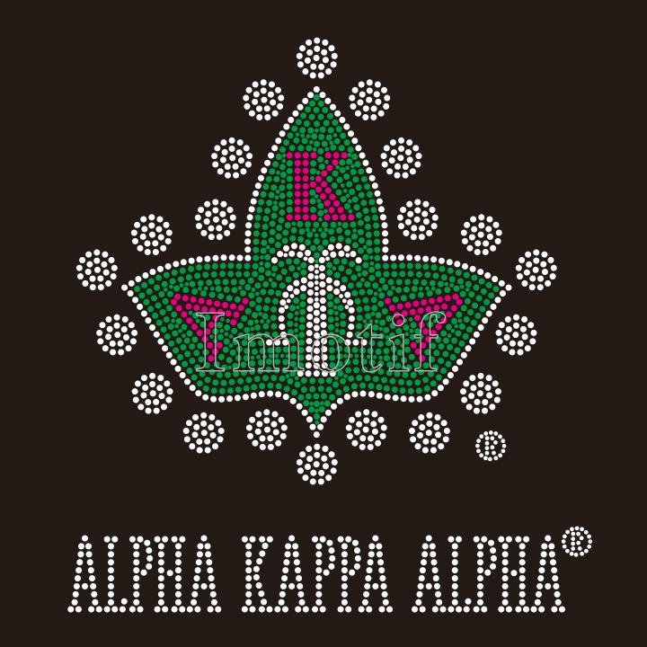 custom logo bling aka hot fix rhinestone transfer motif 1908 pink green vote aka sorority iron on patches for clothing shirt