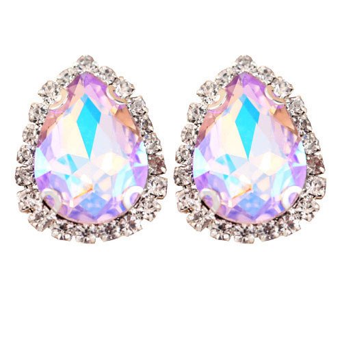 wholesale bulk silver/gold plating brass claw setting sew on rhinestone Crystal glass stones for clothes