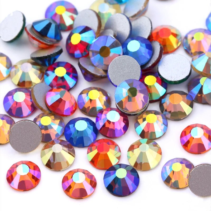Gleaming 2024 Trends Hyacinth AB DIY Rhinestones and Bulk Glass Rhinestones Essential Accessories Rhinestones