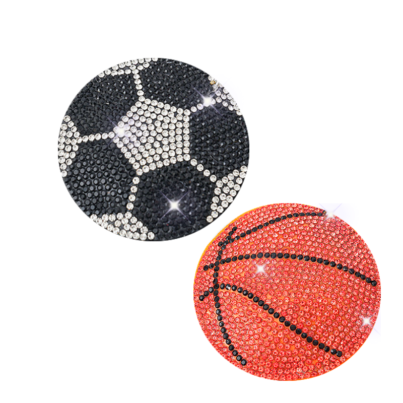 2024 New Rhinestone Self Adhesive Hot Fix Crystal Patch Sports Patch self adhesive patches for clothing