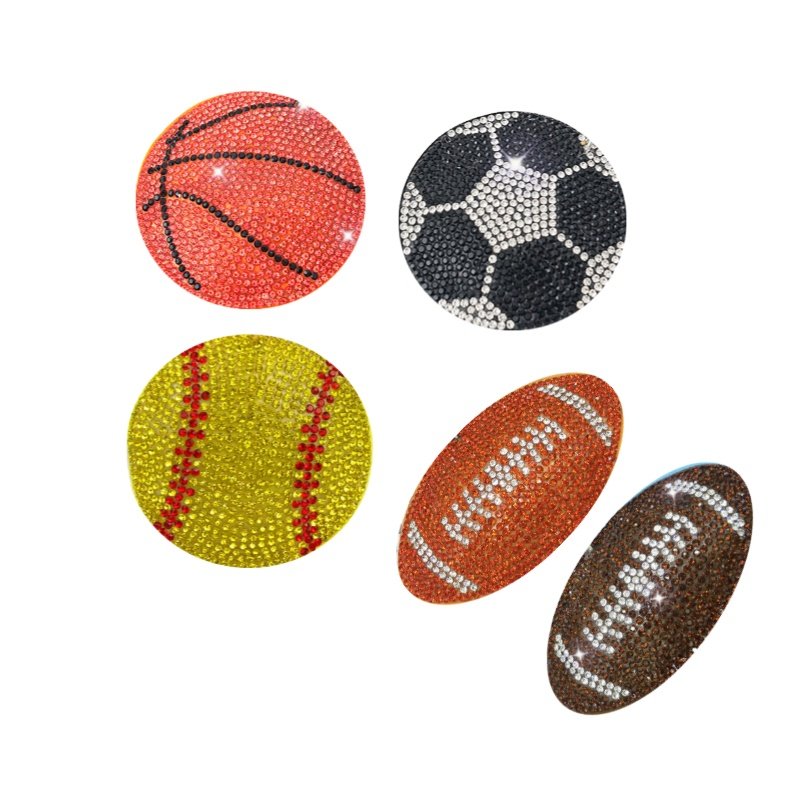 2024 New Rhinestone Self Adhesive Hot Fix Crystal Patch Sports Patch self adhesive patches for clothing