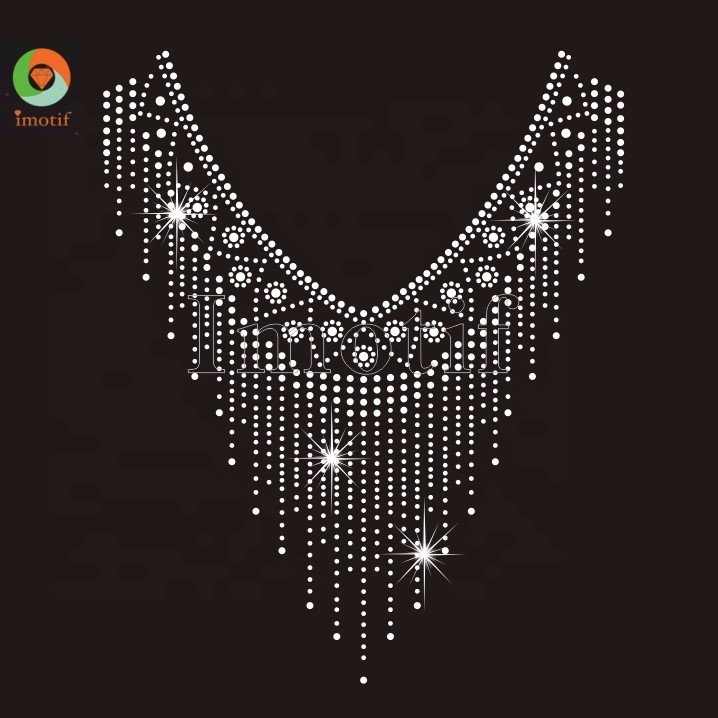 Big Swirl Crystal Hot Fix Iron On Custom Rhinestone Transfer Motif