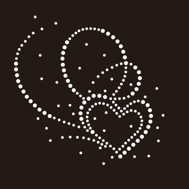 Big Swirl Crystal Hot Fix Iron On Custom Rhinestone Transfer Motif