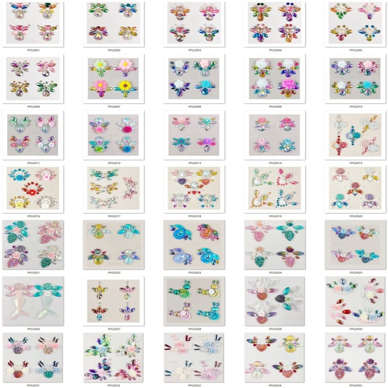 Face Diamonds Party Rhinestones Rainbow Eye Makeup Stage Makeup Tattoo Diamonds Face Paint Gem