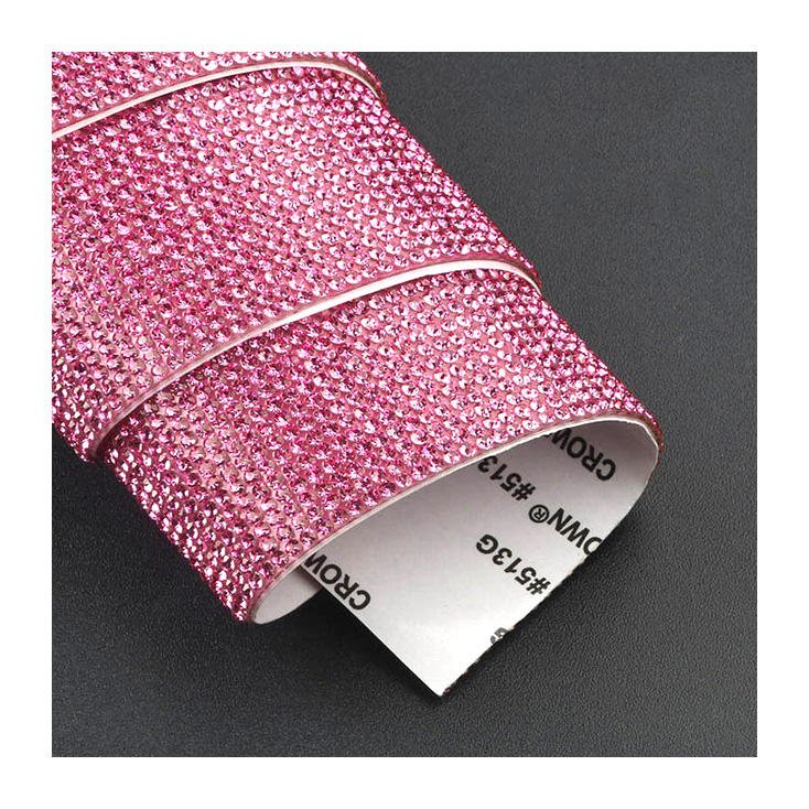 Self adhesive glitter rhinestone sticker sheet diamond sheet rhinestone for car shoes bag decoration
