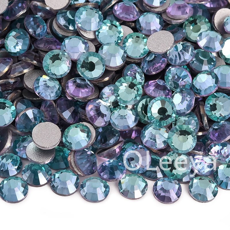 OLeeya Hot Selling Big Sizes SS40 SS50 8mm 10mm Rhinestones Glass Crystals Large Flat Back Rhinestone Non Hot Fix For Tumblers