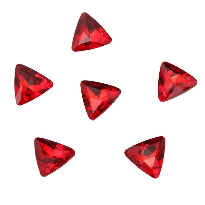 hot sale triangle glass claw drill hand sewn rhinestone for garment accessories