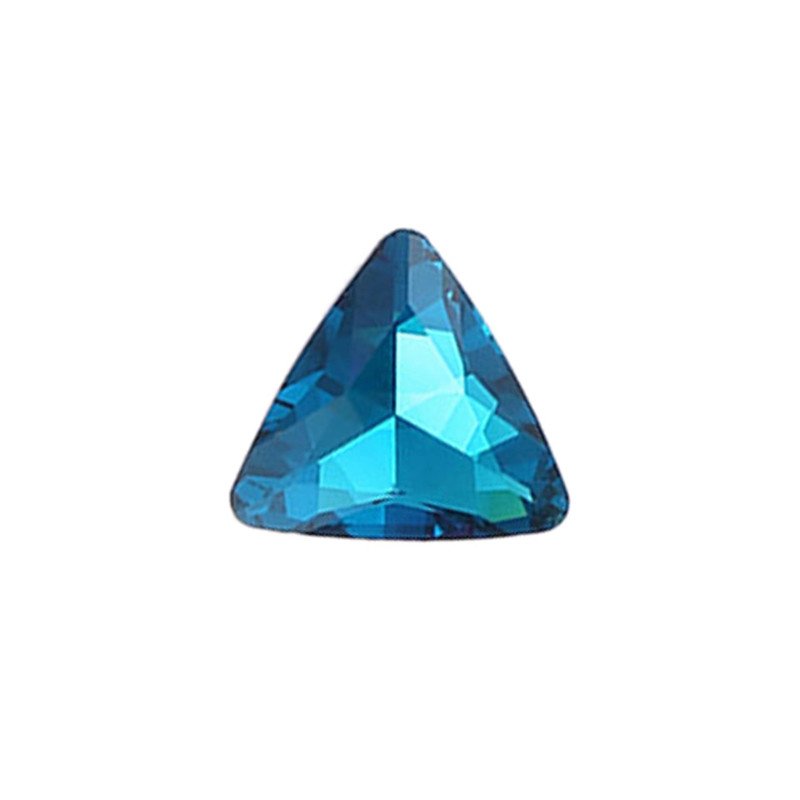 hot sale triangle glass claw drill hand sewn rhinestone for garment accessories