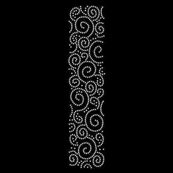 Aprise - Wholesale Cheer Bow Hotfix Rhinestones transfers for Strips Motif Design
