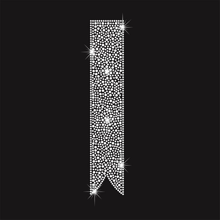Aprise - Wholesale Cheer Bow Hotfix Rhinestones transfers for Strips Motif Design
