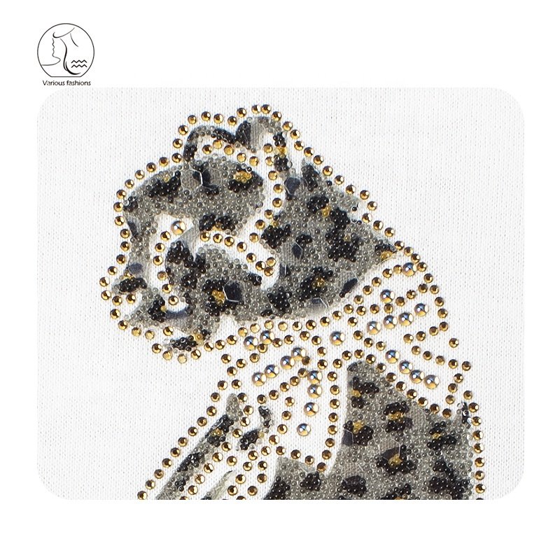 YunShang Custom Crystal Rhinestone Cartoon Betty Fashion brand rhinestone Heat Transfer