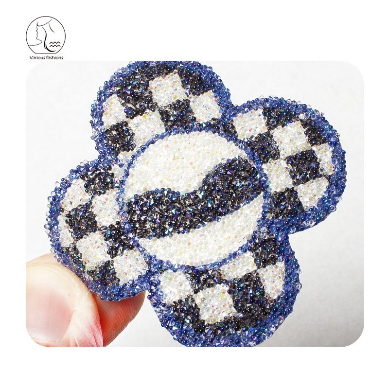 YunShang Custom Crystal Rhinestone Cartoon Betty Fashion brand rhinestone Heat Transfer