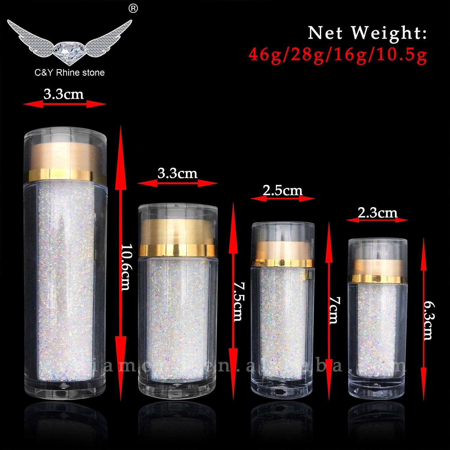 CY High Quality 1MM Mini Tiny Micro Crystal AB Nail Stones Rhinestones Pixie Dust Rhinestone