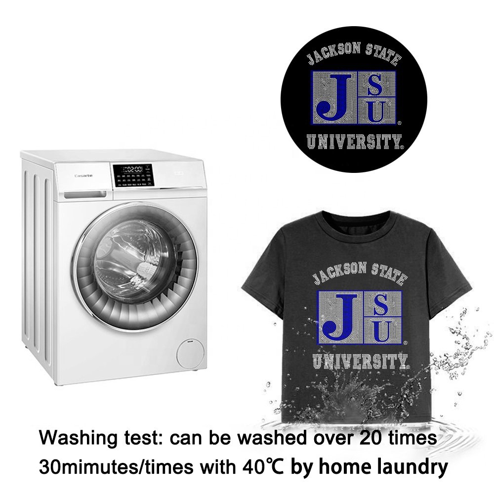 Custom Sorority Life Hotfix Motif Rhinestone Transfer for Garments
