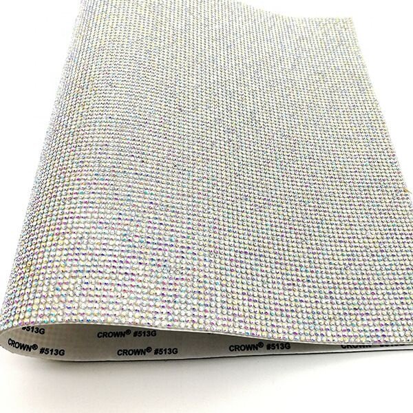 Rhinestone sheet ss6 24*40cm Self Adhesive Rhinestone Sticker Diy for cups
