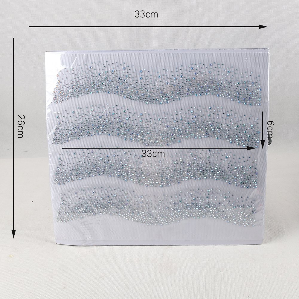 Factory Customized Various Patterns Hot Print Clothing Design High Quality Rhinestone Iron Transfer T-Shirt Printing