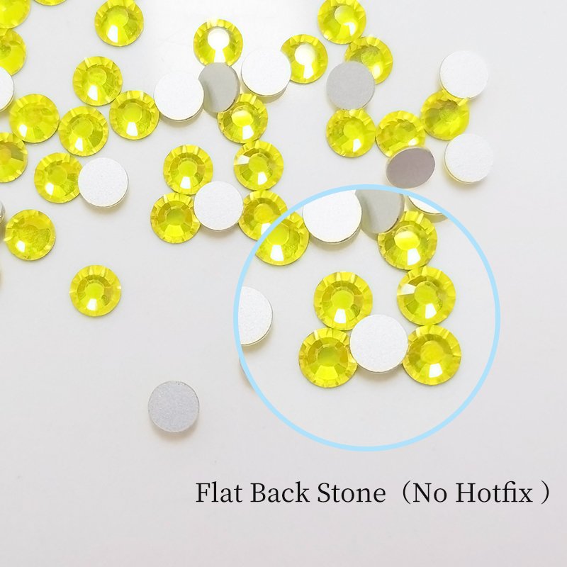 Czech Preciosa Flat Back No Hot-fix Glass Rhinestone Bulk Wholesale Bling Bling For Figure Skating Competition Dresses