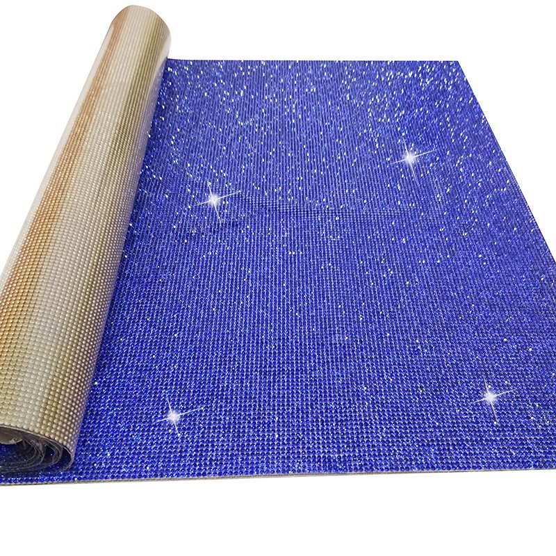 40*120cm Point back rhinestone hot fix crystal 2mm sheet clothes accessories