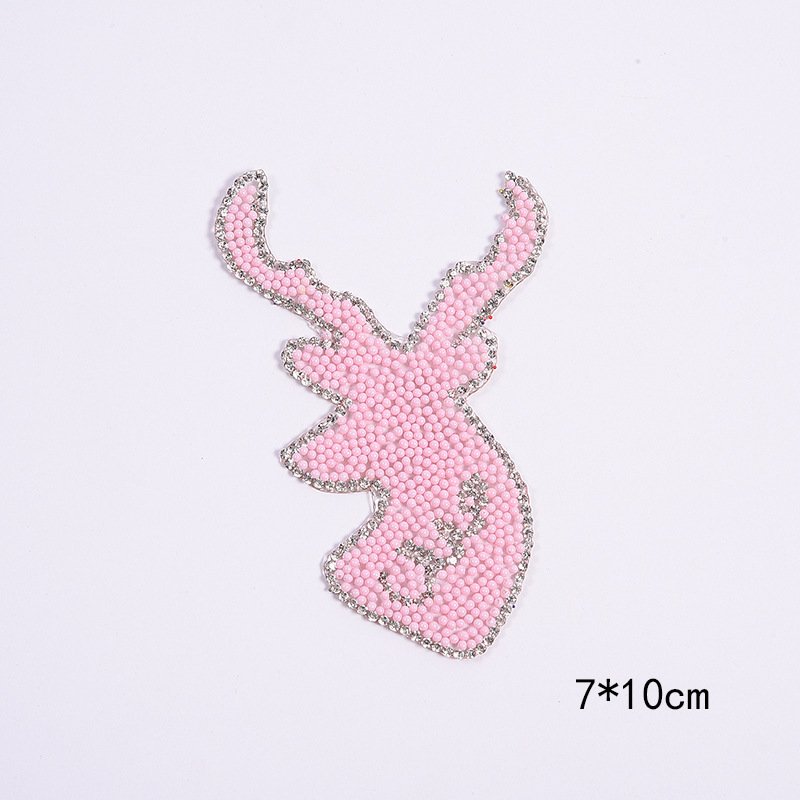 Bling crystal iron on transfers custom Afro Girl heat press rhinestone designs for hoodies and t shirts