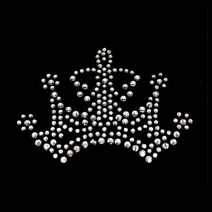 Heat Press Rhinestone Patch Design Diy Garment Accessories Bling Crystal Custom Hot Fix Rhinestone Transfer For T Shirts