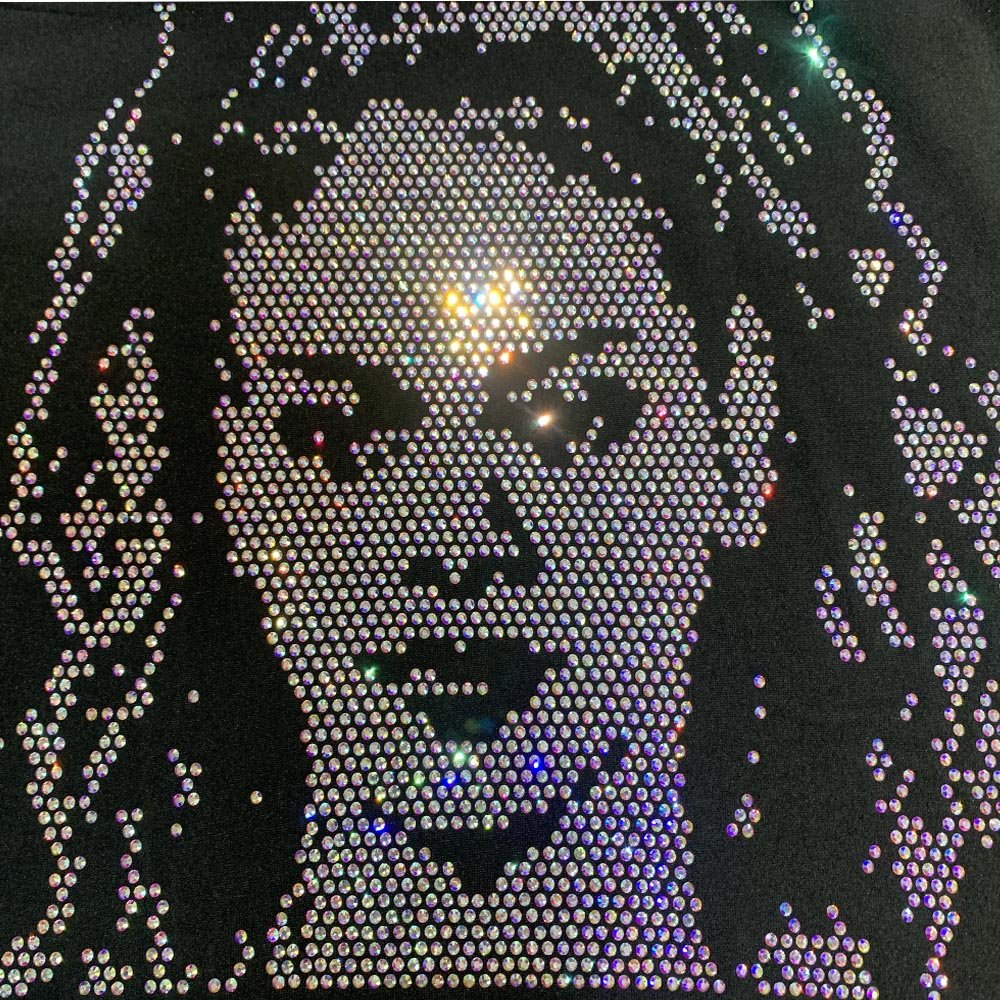 Authentic rhinestone stencil template sticky flock rolls 12 inchesX20 yards for rhinestone transfer sheets