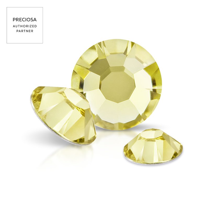 Fashion Preciosa Maxima Glass Flatback No Hot Fix Rhinestones