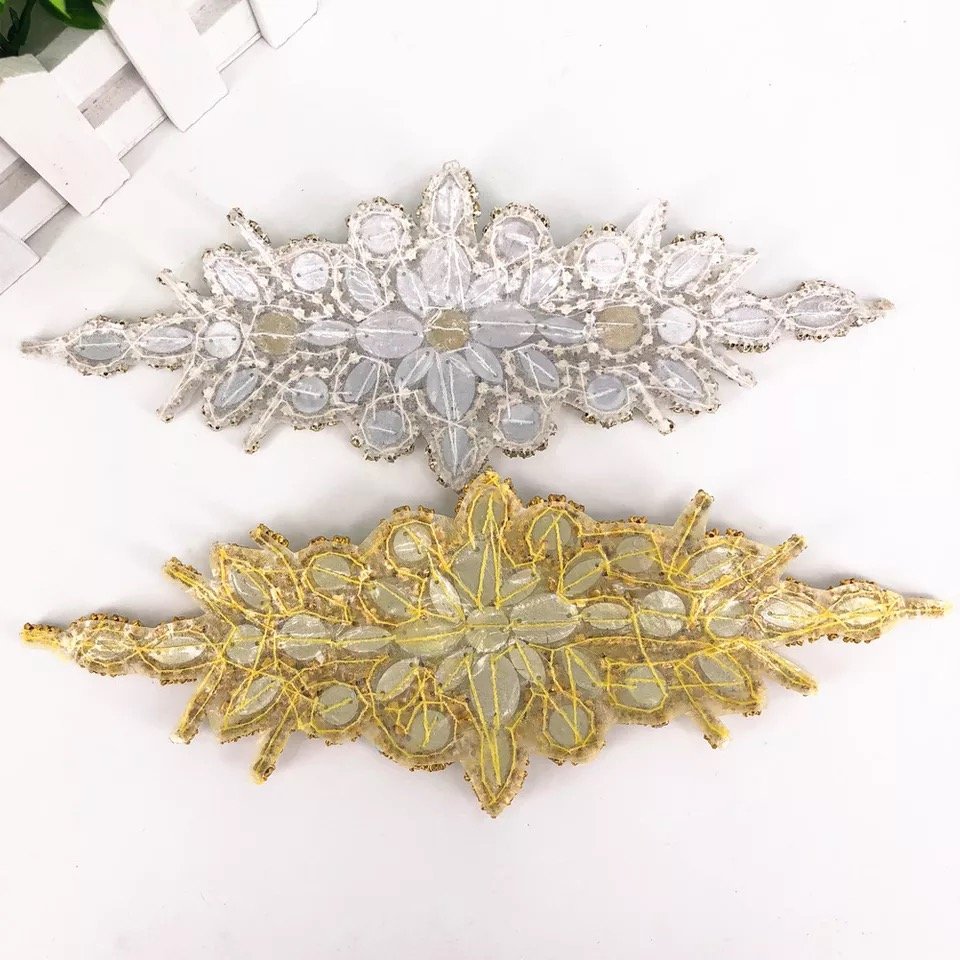 wholesale special design crystal rhinestone bracelet applique