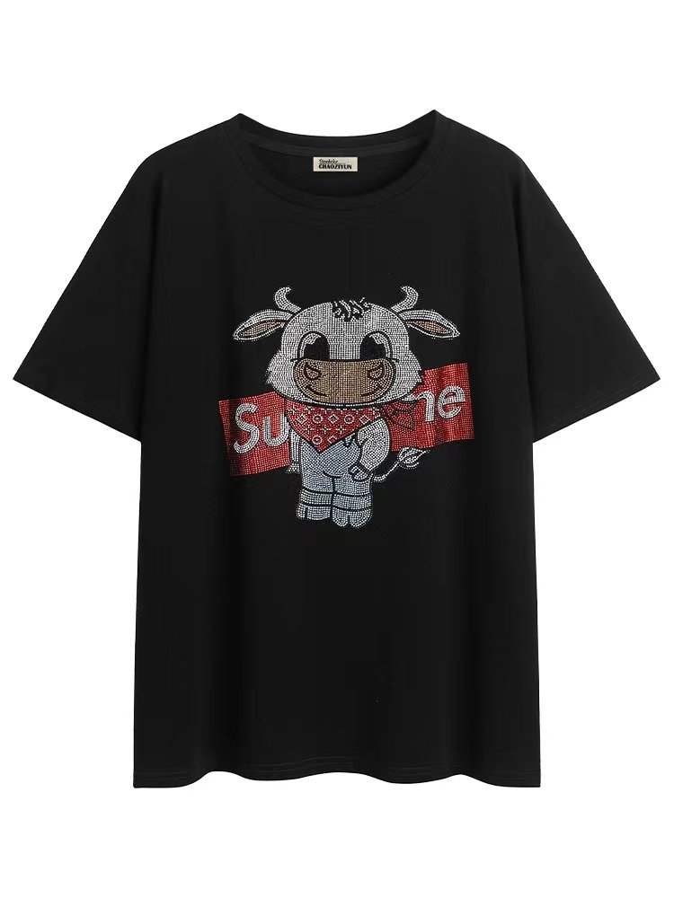 Designer Free Sample Hot Fix Bling Crystal Stone Heat Transfer Design Hotfix Rhinestone Motif Stock Design For Hoodie