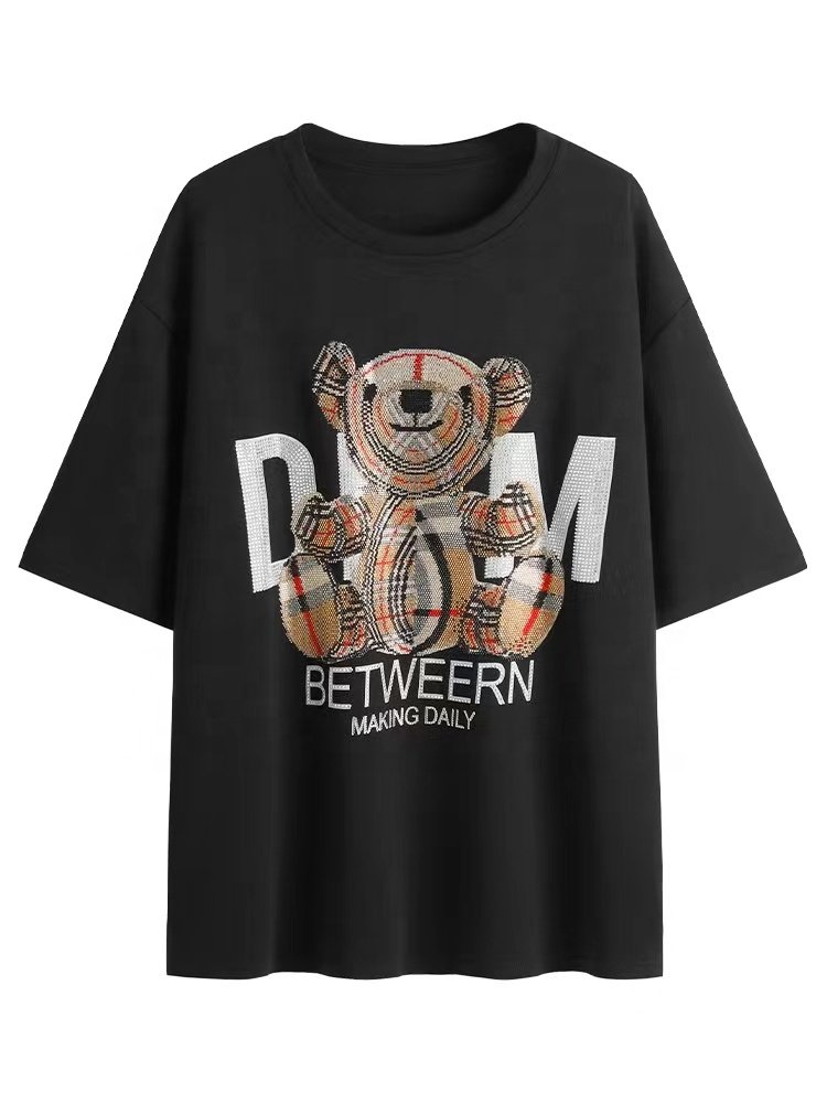 Designer Free Sample Hot Fix Bling Crystal Stone Heat Transfer Design Hotfix Rhinestone Motif Stock Design For Hoodie