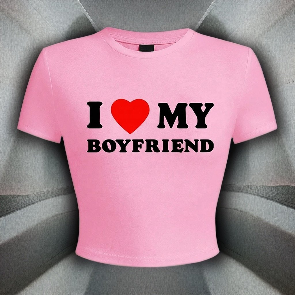 YZX Summer female Casual short sleeve plain crop top cotton women tees custom Baby Y2K t shirt with rhinestone