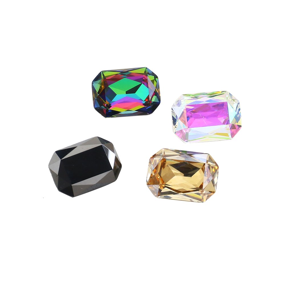 Dongzhou 18*13mm Octagon fancy stones K9 crystal rhinestone wholesale high quality crystal beads for jewelry pendant accessories