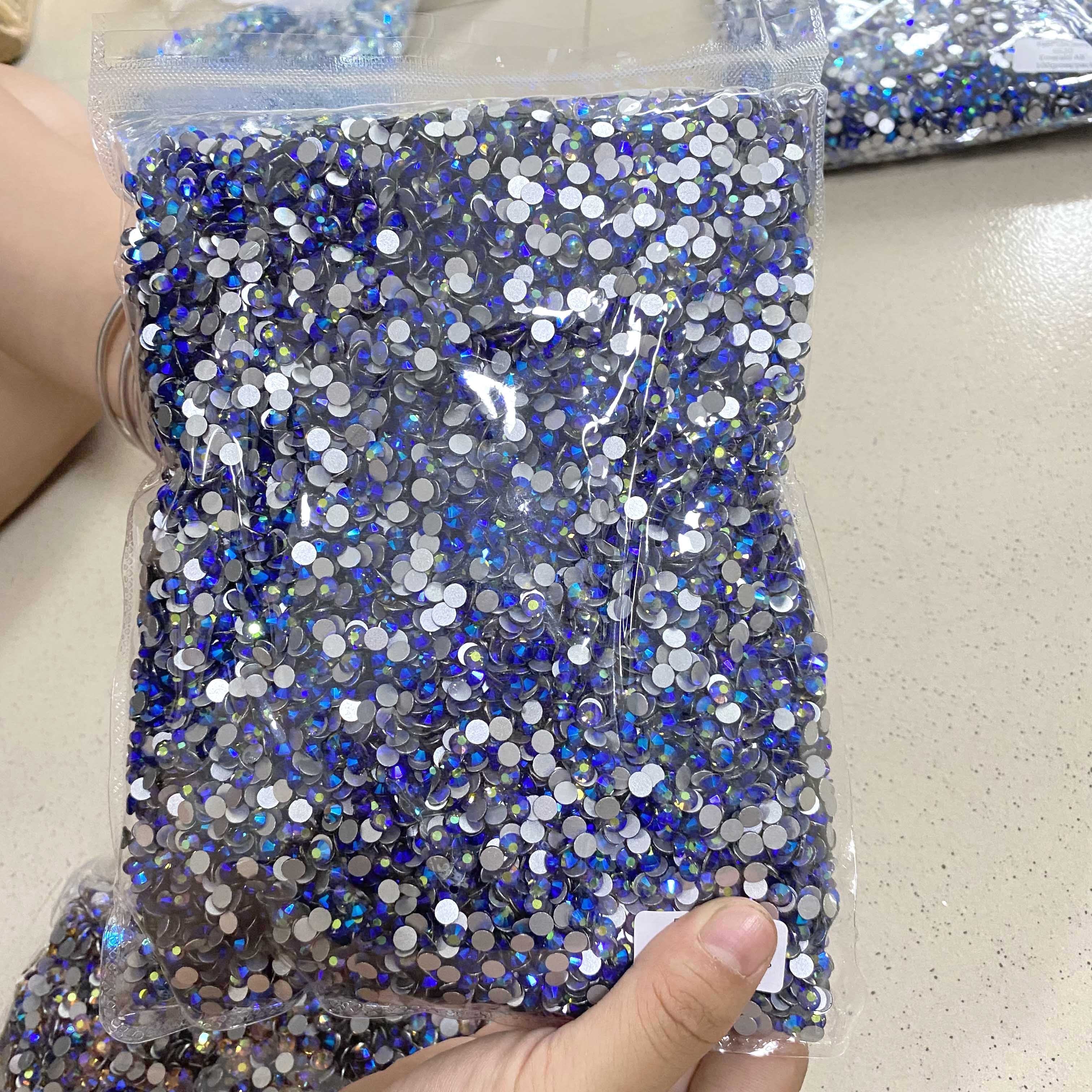 Whatstone Nail Salon Professional Product 1440Pcs/Bag Round Crystal Glass Rhinestone For Nail Art Decoration
