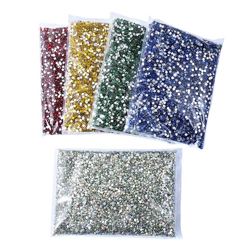 Meiyin Meilin High Quality glass rhinestones non hotfix flat back crystal rhinestones Bulk Handmade DIY mugs