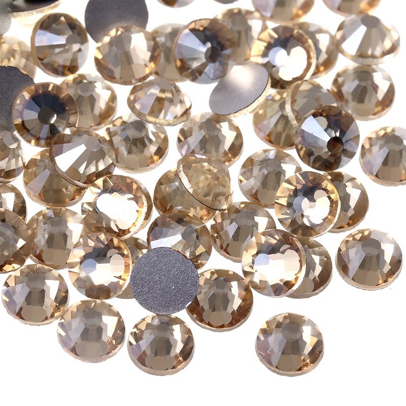 Meiyin Meilin High Quality glass rhinestones non hotfix flat back crystal rhinestones Bulk Handmade DIY mugs