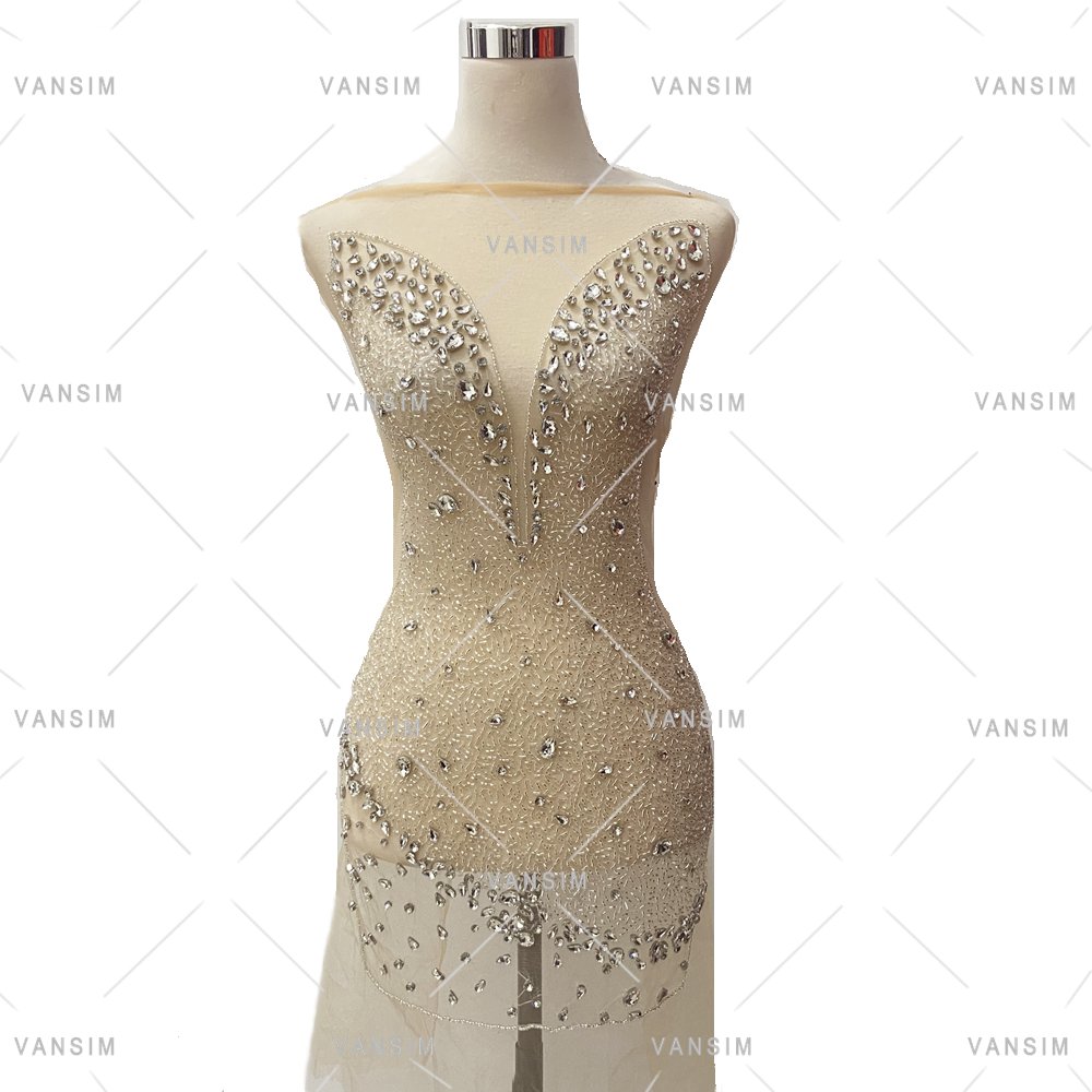bling bling shiny rhinestone full body long dress applique for wedding dress,for bag,shoe,garment,dancing dress