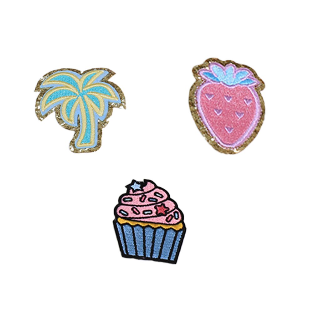 Embroidery Iron On Chenille Letter Pearl Party Beaded Broderie Rhinestone Embroidery Pearls Heart iron on patch for clothes