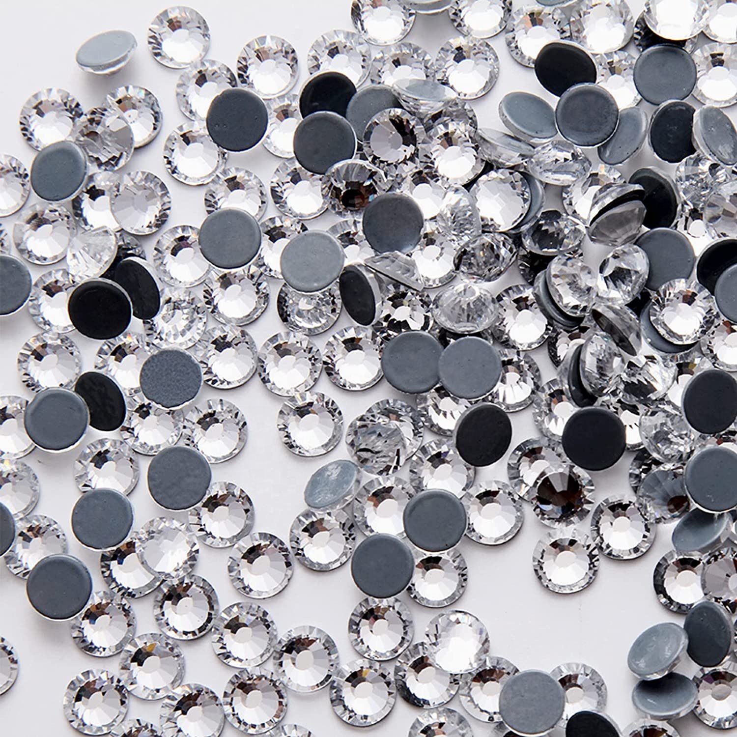 Rhinestones Flat Back Glass Crystal Drop Around Acrylic AB Diamond Sew On Rhinestone With Claw acrylic gem