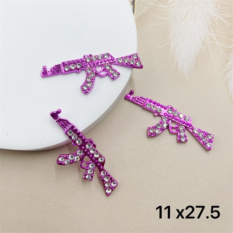 FX-NT41 3D Diamond Rhinestones Nail Gun Small DIY Beauty Decorations with Alloy Model for Nails and Charms