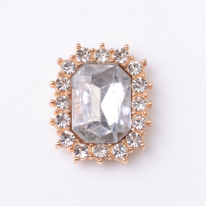 Wholesale Alloy Drill Claw Drill Applique Acrylic Gems Resin Loose Bulk Rhinestones Accessories Transfer For Clothing