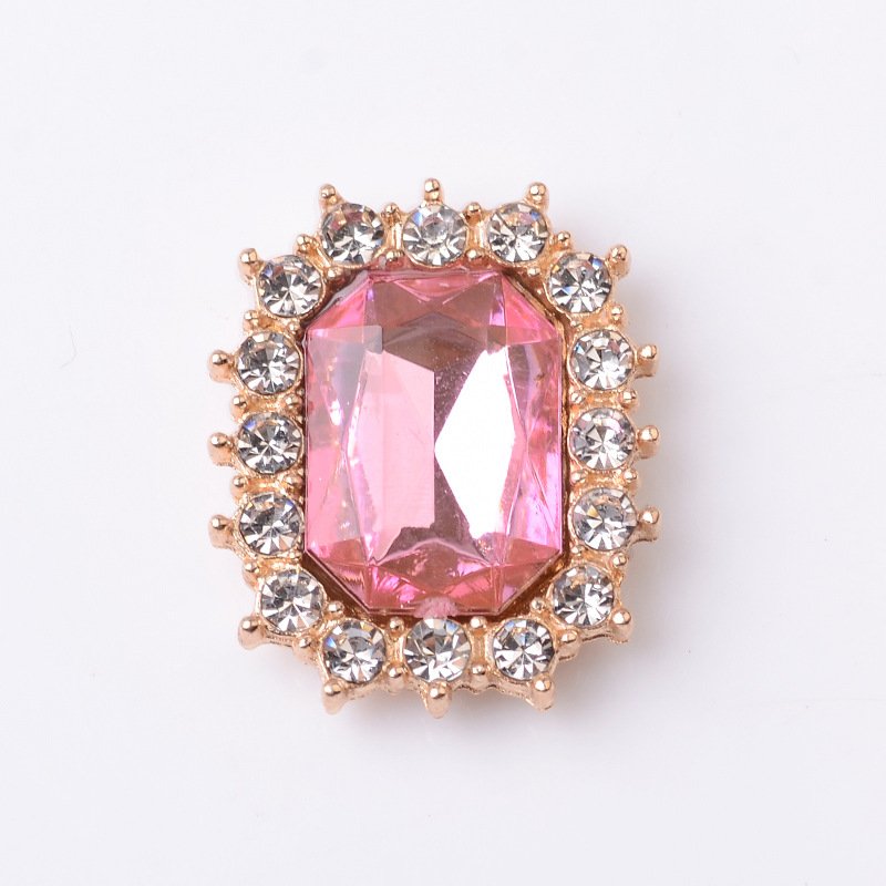 Wholesale Alloy Drill Claw Drill Applique Acrylic Gems Resin Loose Bulk Rhinestones Accessories Transfer For Clothing