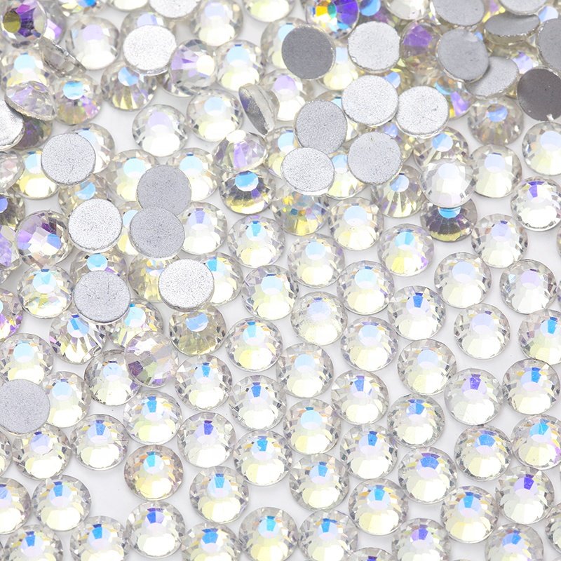 Flatback Non Hotfix Crystal Rhinestone Cup Nail Decoration 10ss Gem High Quality Sparkly Round Rhinestones