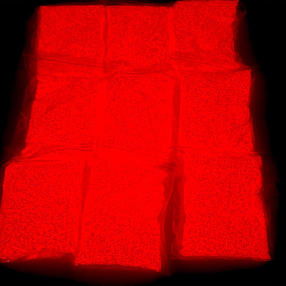 Factory supply 70000 pcs bulk packing glow in the dark ss10 night glowing luminous flat back hot fix rhinestones