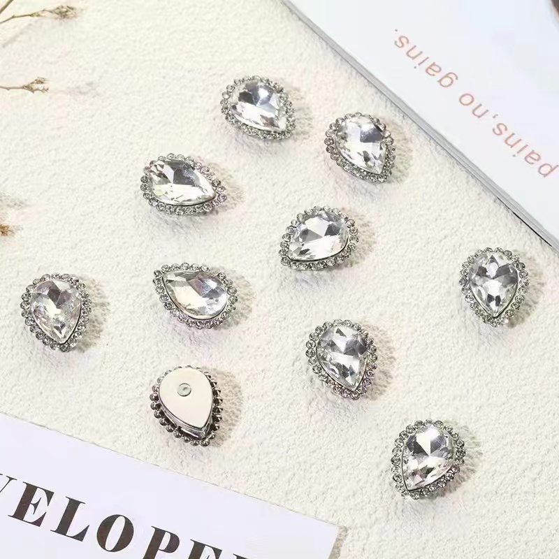 Hot Selling Crystal Flatback Rhinestones Not Hot Fix Diamond Stone Flatback Glass Rhinestone