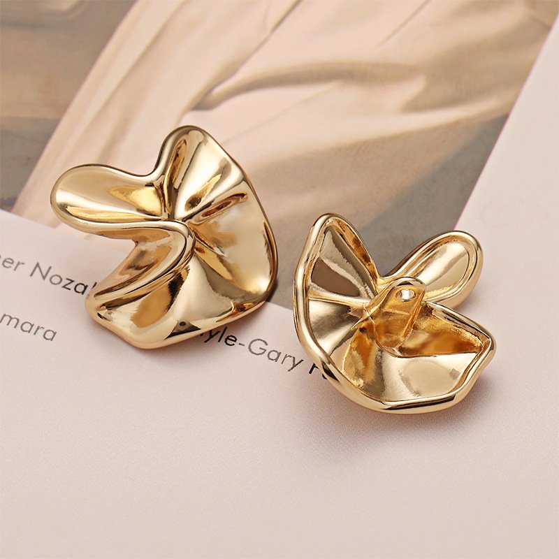 High grade Elegant Shiny bowknot shape Alloy Shank Button