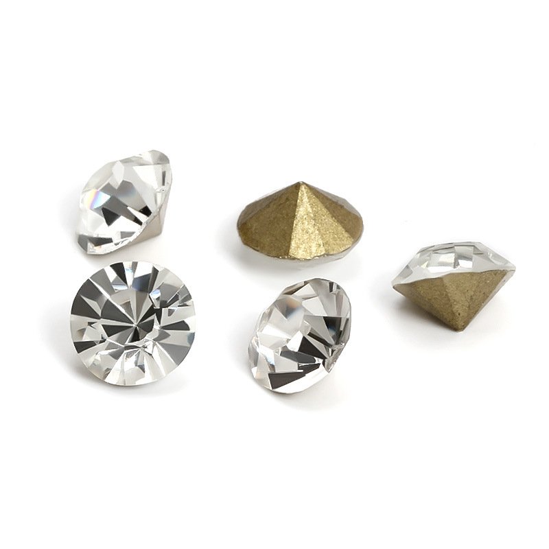 EYL 1440 Pcs transparent point Back jewelry Diamond Crystals Stone Nail Art Rhinestones