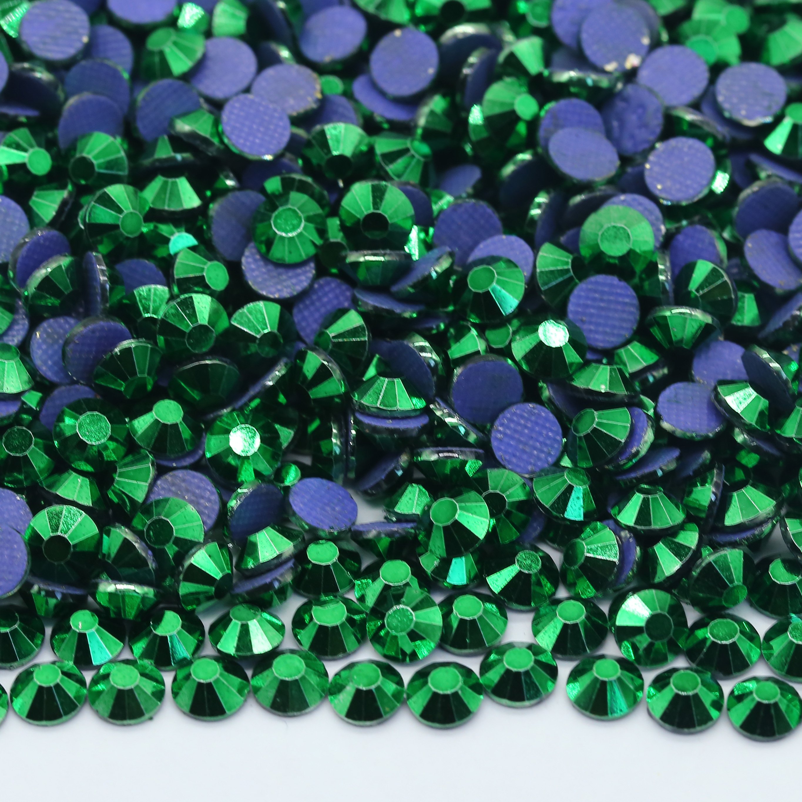 New Metallic Color Hotfix Glass Rhinestone 1440Pcs Iron on Flatback Rhinestones for Dance Costumes Clothing