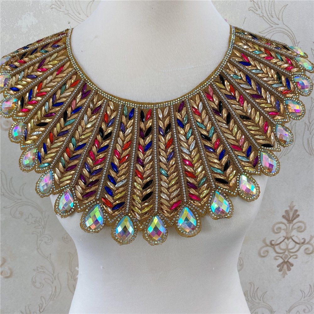 New Rhinestone Motif Hot Fix Rhinestones Embellishment Iron on DIY Patches Sewing Supplies craft